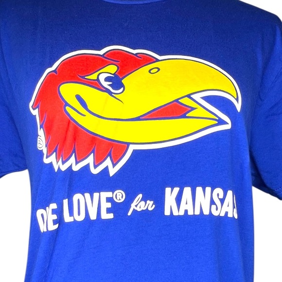 Raising Cane’s (S) Proud Partner of the Kansas Jayhawks Tee College Collab - Picture 3 of 5